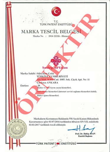 marka tescil belgesi