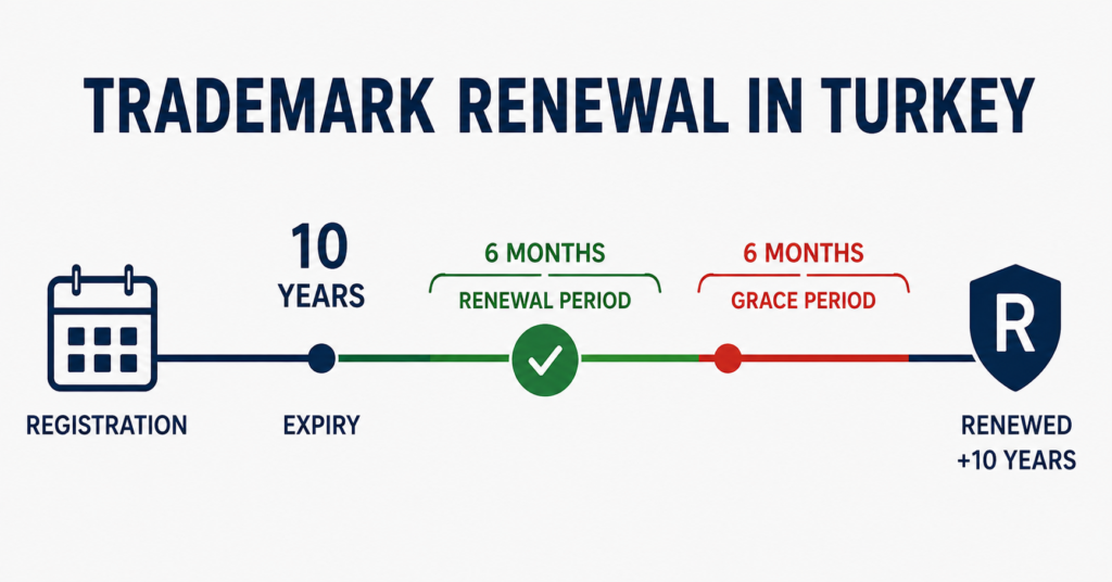 trademark renewal in Turkey
